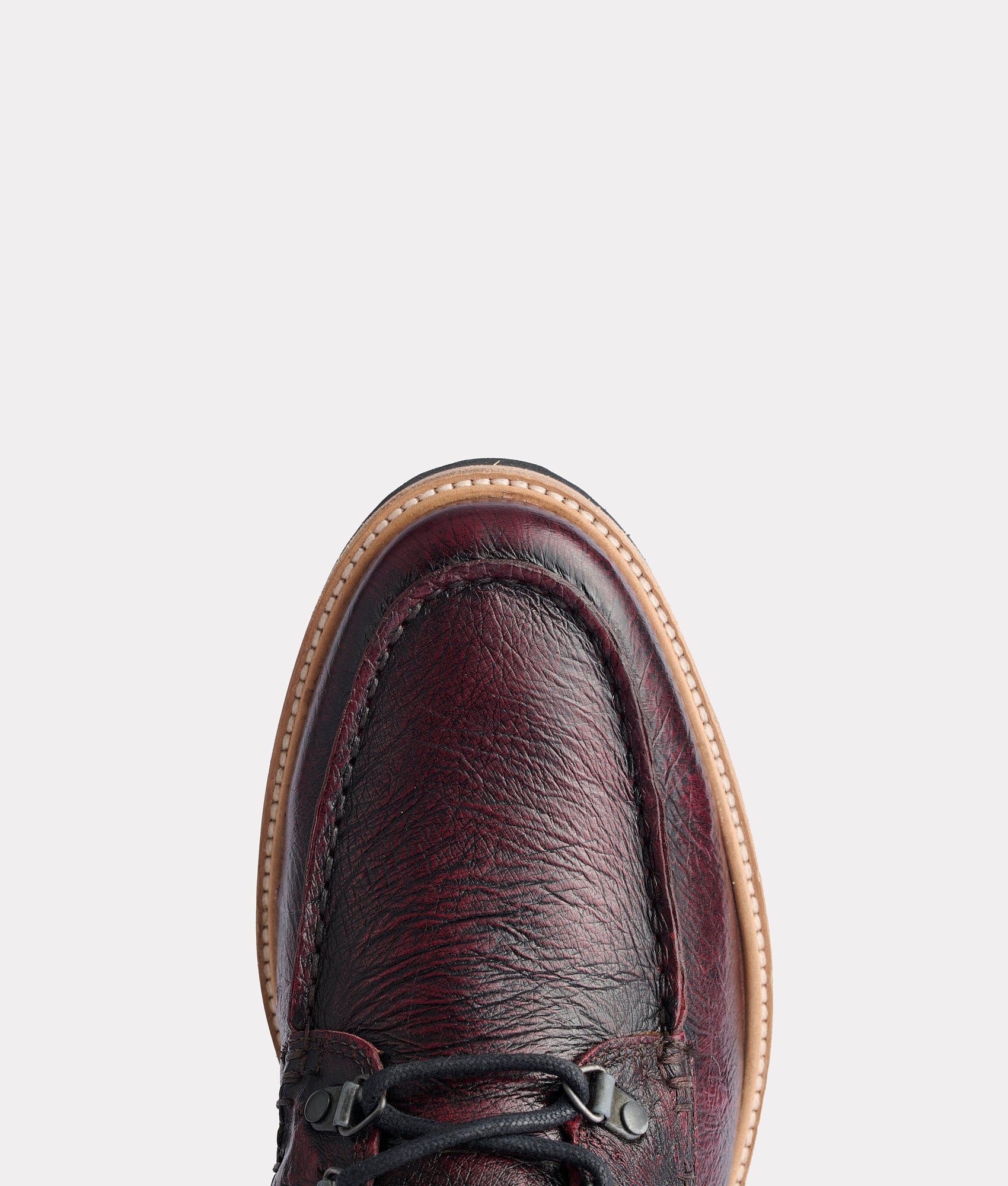 Ridgeline Exotic Lace Up Boot :: Black Cherry - Image 8