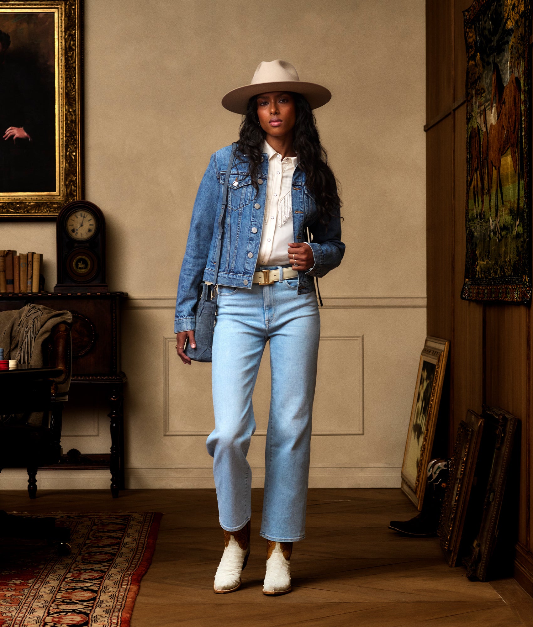 Jolene High-Rise Straight Leg Jean :: Prairie - Image 2