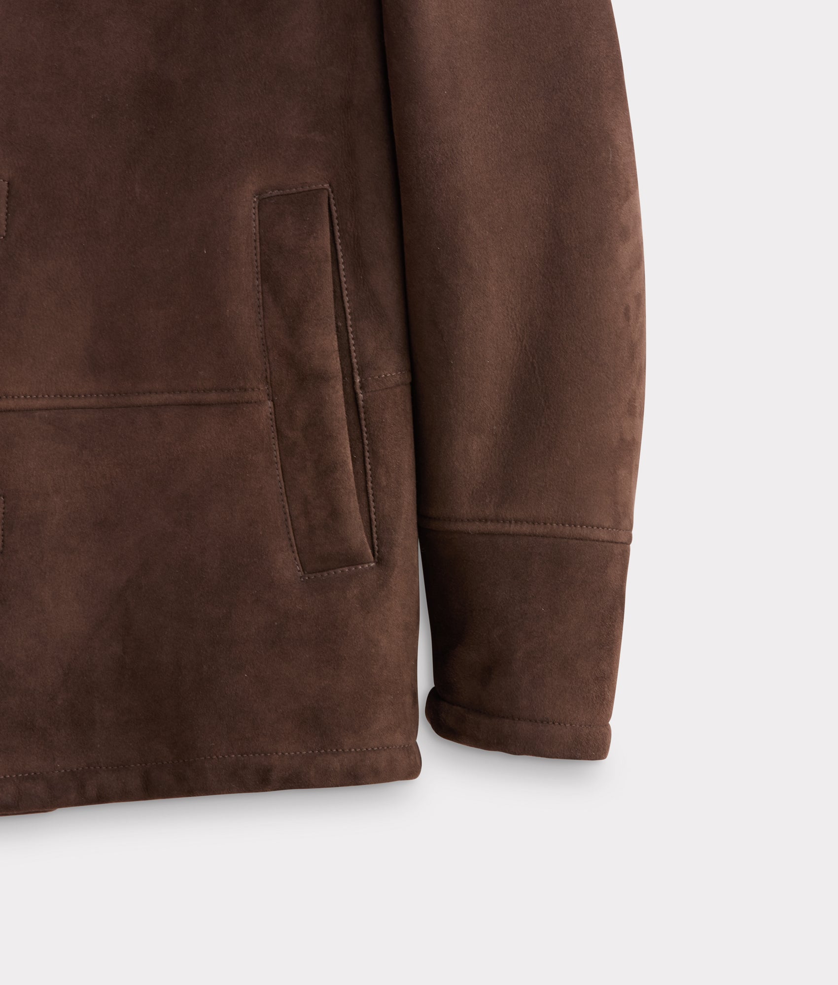 Bruce Shearling Coat :: Espresso - Image 6