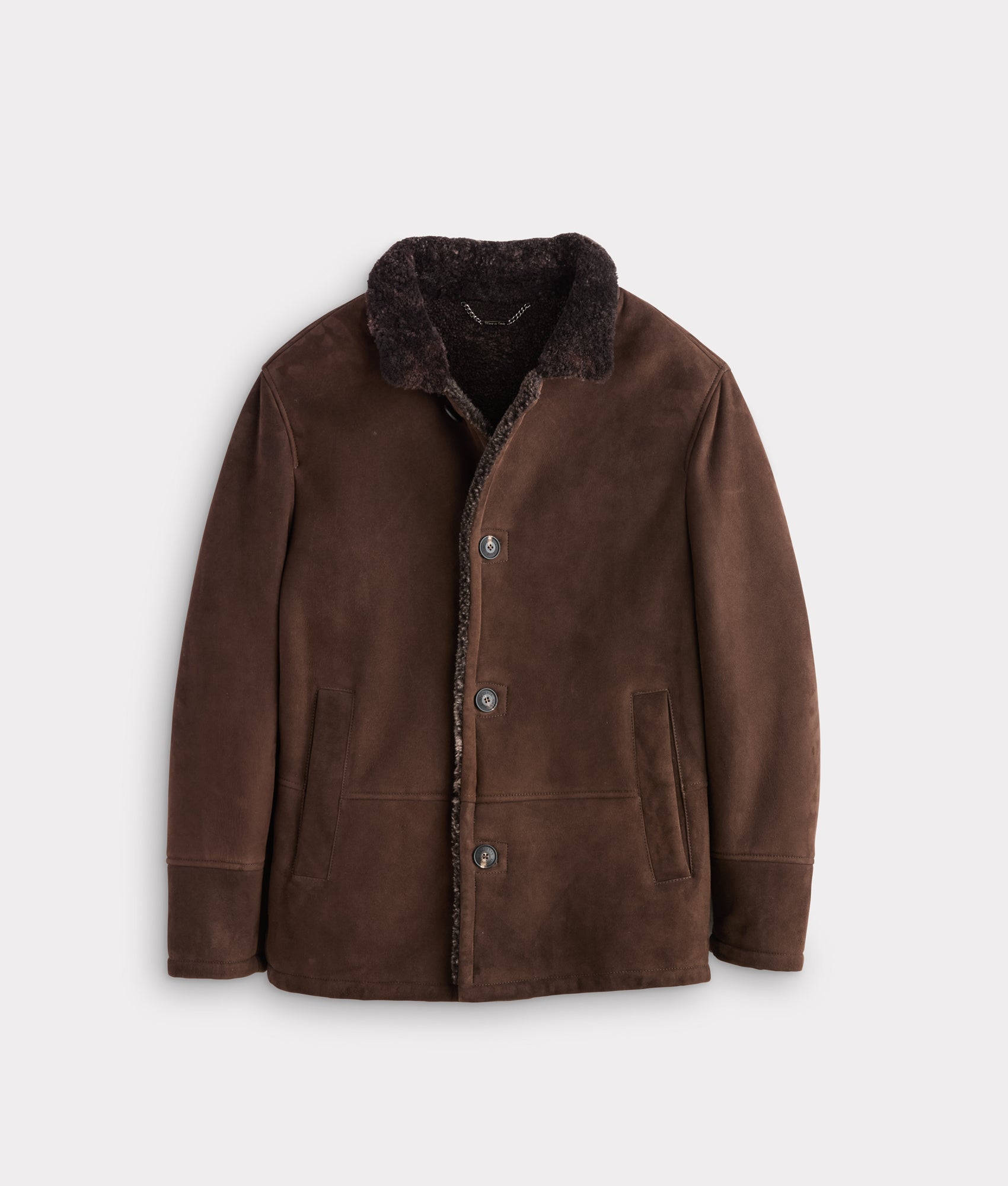 Bruce Shearling Coat :: Espresso