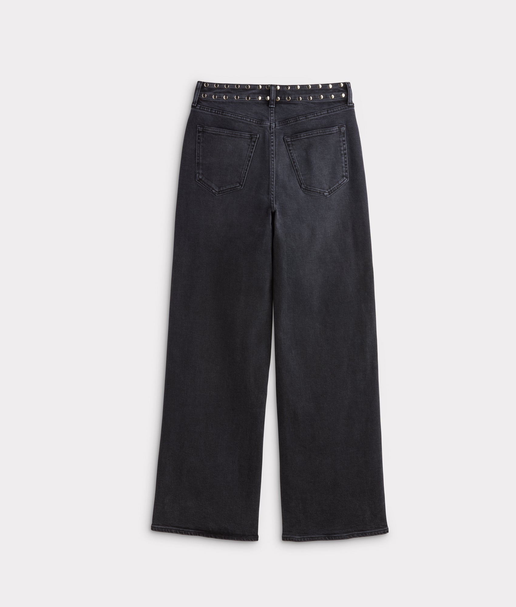 Briar High-Rise Straight Leg Jean :: Chimney With Studs - Image 3