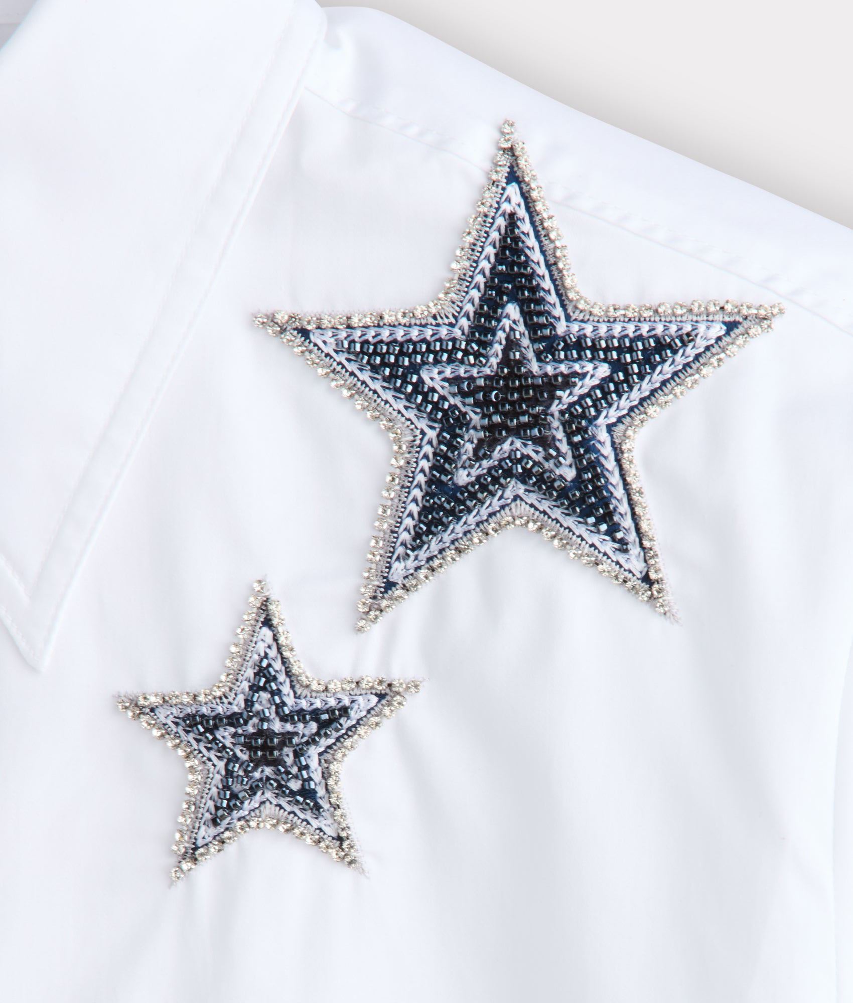 Lucchese x Dallas Cowboys Blouse :: White - Image 5