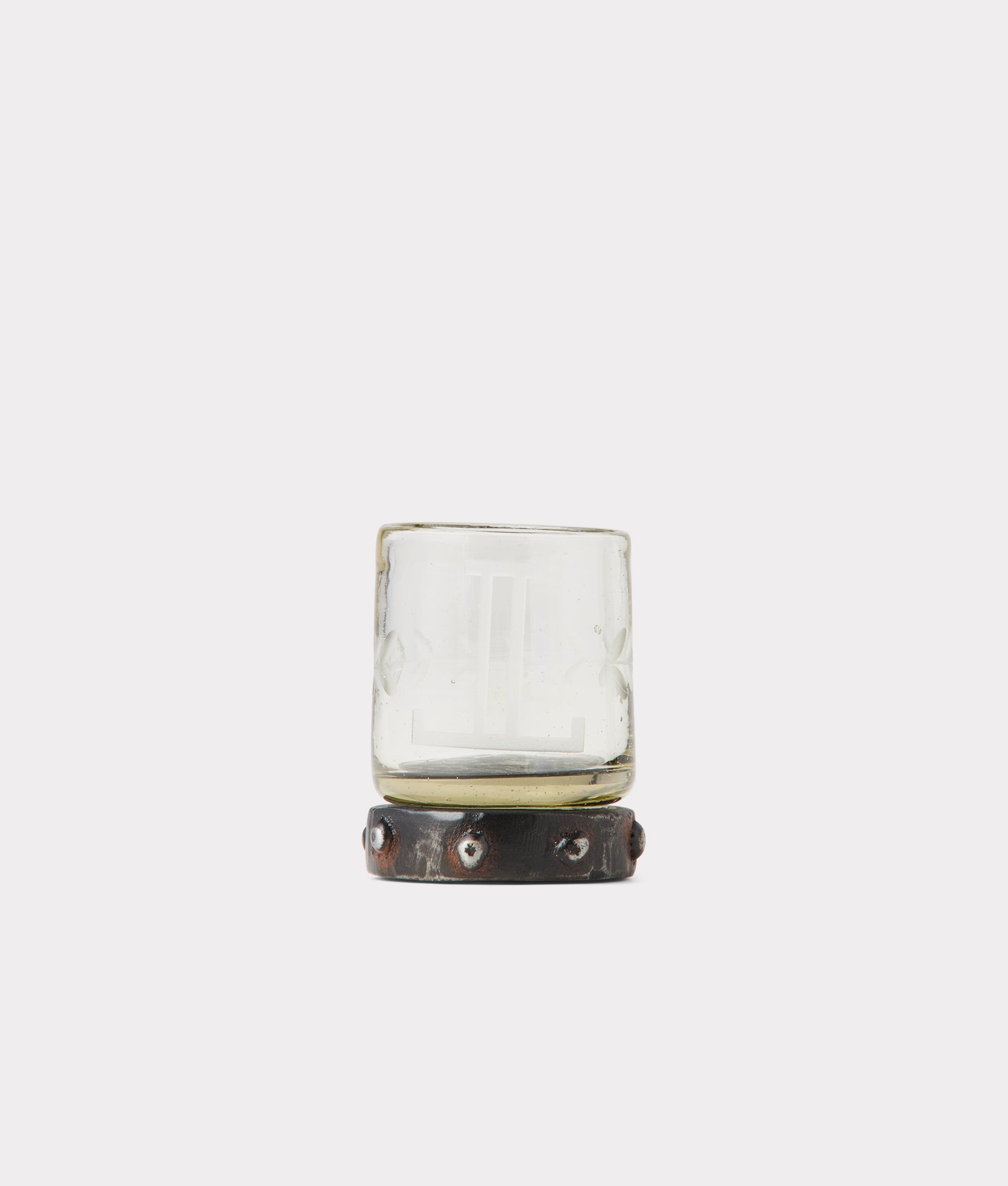Mirrored L Shot Glass :: Glass/Iron - Image 2