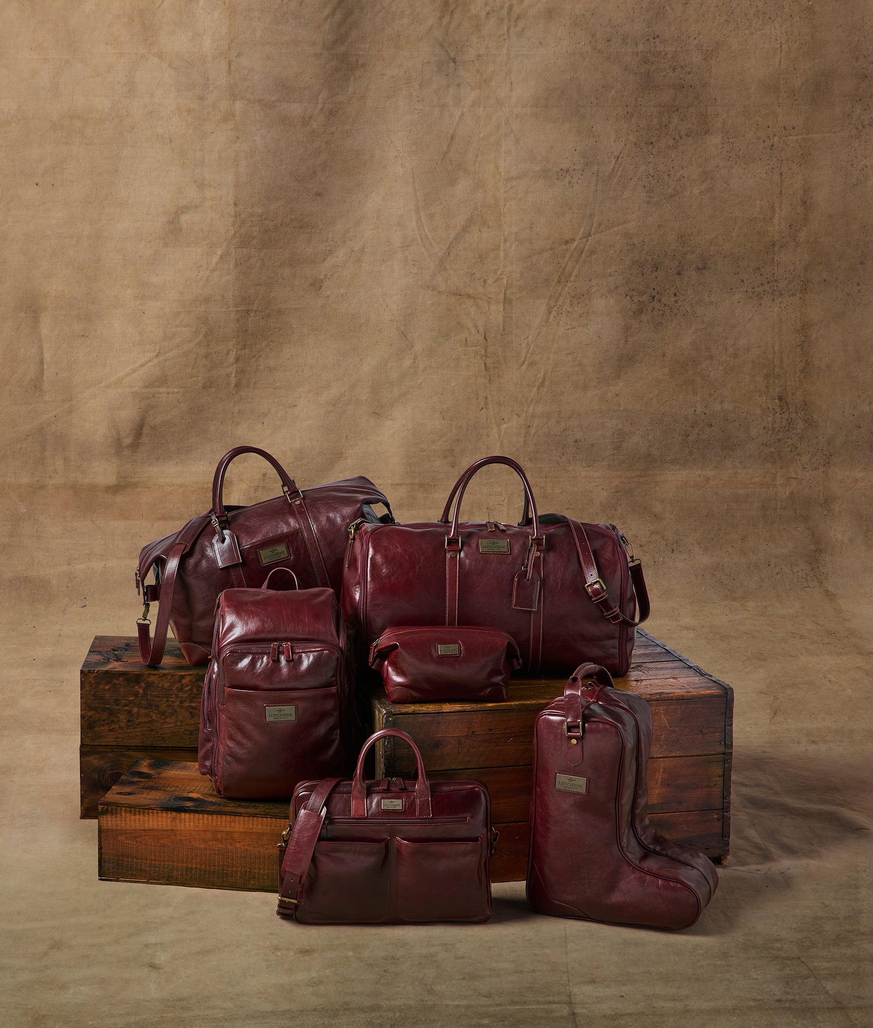 Cosimo Garment Duffle :: Burgundy - Image 9